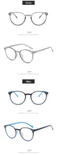 Load image into Gallery viewer, Classic Round Glasses Frame Women Optical Female Eyeglasses Frame Fake Transparent Clear Lens Glasses Men Oculos De Grau