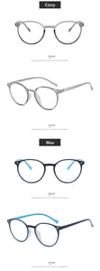 Classic Round Glasses Frame Women Optical Female Eyeglasses Frame Fake Transparent Clear Lens Glasses Men Oculos De Grau