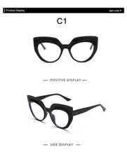 Load image into Gallery viewer, Cat Eye  Optical Glasses Women Men Vintage Clear Glasses Eyeglasses Frame Transparent Lens Spectacle Frame Prescription Unisex