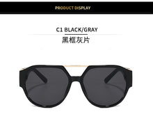 Carica l'immagine nel visualizzatore di Gallery, Cat Eye Sunglasses Women Vintage Fashion Butterfly Mirror Sun Glasses Female Retro Summer Style Metal Eyeglasses Luxury