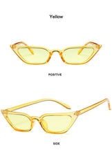 Load image into Gallery viewer, New Cateye Vintage Red Pink Sunglasses Women Brand Designer Retro Points Sun Glasses Female Superstar Lady Cat Eye