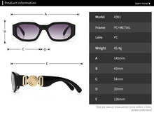 Load image into Gallery viewer, Vintage Steampunk Brand Design Luxury Small Frame Sunglasses Men Women Fashion Square Sun Glasses Shades UV400 Vintage Glasses