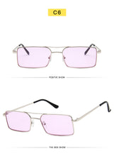 Load image into Gallery viewer, 2022 Brands Design Women Anti-Reflective Mirror Sunglasses Fashion Metal Square Glasses Classic Men Out Door Sun Glasses Uv400