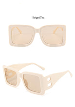 Load image into Gallery viewer, 2022 Brand Square Sunglasses Woman Oversized Black Style Shades For Women Big Frame Fashion Sunglasses Female UV400 Glasses