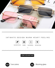 Load image into Gallery viewer, RBRARE Luxury Brand Designer Sunglasses Women 2022 High Quality Square Sunglasses Women Gothic Glasses Vintage Oculos Feminino