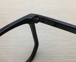 TinffGan Big Glasses Frame  Women large Eyeglasses Frame Men Eye Glasses Frames pc Spectacle black Eyewear oculos de grau