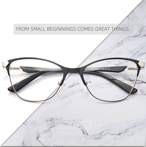 Occhiali da vista quadrati in metallo con montatura per donna Uomo Occhiali trasparenti finti Occhiali da computer da donna Designer di marca di lusso 