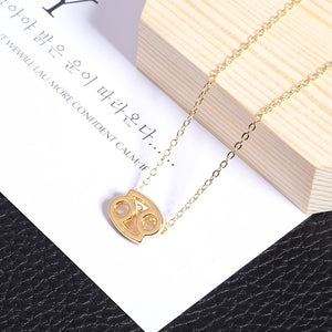 Men Women 12 Horoscope Zodiac Sign Gold Pendant Necklace Aries Leo 12 Constellations Jewelry Kids Christmas Gifts 19NOV91