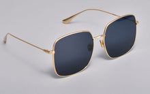 Load image into Gallery viewer, High Quality Luxury Brand Design Stellaire Sunglasses Metal Square Frames Nylon UV400 Lens Sunglasses Women Men With Case