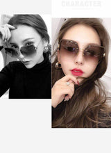 Load image into Gallery viewer, Luxury Brand Sunglasses Women Fashion Black Retro Sun Glasses Vintage Lady Summer Style Sunglasses Female Famous UV400