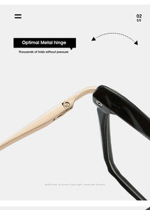Square Women reading Glasses Frame Crystal Multi-section Brand Design Optical Computer oculos Glasses gafas de lectura mujer