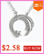 Load image into Gallery viewer, new original Silver Color  slip falling meteor micro-inlaid necklace Meteor Garden fashion trend jewelry