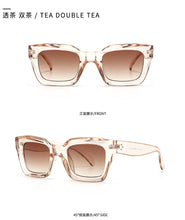 Load image into Gallery viewer, Fashion Cat Eye Sunglasses Women Brand Designer Retro Square Blue Purple Eyewear Female Nails Sun Glasses Shades UV400 Men