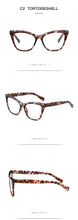 Load image into Gallery viewer, 2022 Fashion Cat Eye Glasses Frame for Women Optical Retro eyeglasses frames Myopia Prescription anti blue ray glasses eyewear