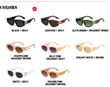 Load image into Gallery viewer, Cat Eye  Sunglasses Women Fashion 2022 Brand Designer Color Gradient Lens Sun Glasses Cool B  Party Beach Glasses UV400