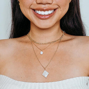 New Multilayer Cross Gold Pendant Necklaces For Women Punk Letter Choker Necklace 2020 Fashion Words Jewelry Party Gift