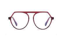 Carica l&#39;immagine nel visualizzatore di Gallery, Plastic Titanium Glasses Frames Anti Blue Light Ultralight Men Women Optical Fashion Computer Glasses