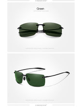 Load image into Gallery viewer, Rimless Sunglasses Men Ultralight High Quality Square Frameless Sun Glasses For Women Brand Designer Mirror Lens