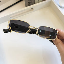 Load image into Gallery viewer, Brand Design Women Men Sunglasses Korean Fashion Retro European Sun glasses Cool Male  Same Style Personality UV400 Oculos de