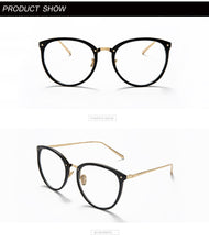 Load image into Gallery viewer, 2022 New Optical Glasses Frame Women Men Retro Round Oversized Eyeglasses Frames Fashion Metal Spectacles Clear Lenses Glasses