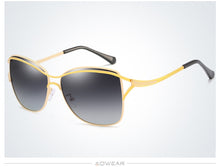 Load image into Gallery viewer, Luxury Vintage Polarized Sunglasses Women Fashion Oversized Sun Glasses Ladies Cat Eye Shades Glasses Oculos Gafas