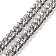 Carica l&#39;immagine nel visualizzatore di Gallery, 13mm 2Row Zircon Miami Cuban Link Necklace Accept custom color Luxury Copper Micro Paved CZ Cuban Chain 16/18/20/22/24inch