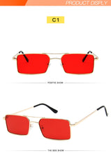Load image into Gallery viewer, 2022 Brands Design Women Anti-Reflective Mirror Sunglasses Fashion Metal Square Glasses Classic Men Out Door Sun Glasses Uv400