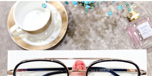 Aviation Optical Myopia Glasses Frame Women Luxury Brand Prescription Eyeglasses Frame Men Anti Blue Light Computer Spectacles