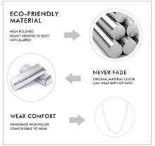 Carica l&#39;immagine nel visualizzatore di Gallery, LUXUKISSKIDS Gold Fake Pearl 6mm Pendant Link Chain 2020 Choker Necklace Women Jewelry Stainless Steel Babygirl Necklaces Set