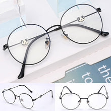 Load image into Gallery viewer, Cute 3D Panda Glasses Anti-Blue Light Anti-Radiation Glasses Round Shaped Fashion for Women TC21