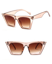 Load image into Gallery viewer, Fashion Square Sunglasses Women Designer Luxury Man/Women Cat Eye Sun Glasses Classic Vintage UV400 Outdoor Oculos De Sol