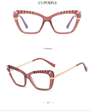 Load image into Gallery viewer, New Vintage Metal Square Anti-blue Glasses Frame Women Fashion Computer Transparent Eyeglasses Female Spectacles Oculos Feminino