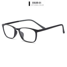 Carica l&#39;immagine nel visualizzatore di Gallery, Gmei Ottico Ultraleggero TR90 Occhiali Quadrati Telaio Uomini Occhiali Da Vista Miopia Montature da vista Donne Cerchio Completo Occhiali M2070