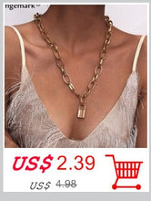 Carica l&#39;immagine nel visualizzatore di Gallery, Punk Unique Imitation Pearl Chain Necklace for Women Wedding Steampunk 2020 Gothic Twisted Chunky Thick Choker Necklace Jewelry