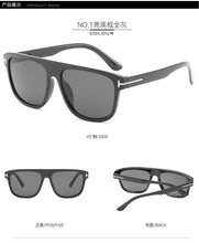 Load image into Gallery viewer, sunglasses women men 2022 rectangle moda sun glasses blue leopard cool oculos de sol feminino Beach glasses