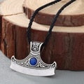 Viking Men Necklace Multiple Punk Gothic Style Norse Amulet Pendant Necklace Slavic Talisman Jewelry  for Boys