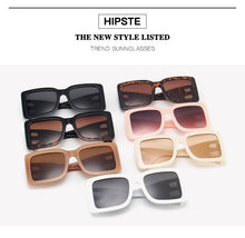 Load image into Gallery viewer, 2022 Brand Square Sunglasses Woman Oversized Black Style Shades For Women Big Frame Fashion Sunglasses Female UV400 Glasses
