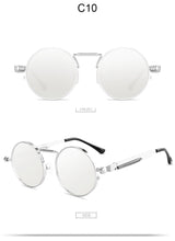 Load image into Gallery viewer, 2022 Classic New Punk Sunglasses Women Anti-reflective Mirror Round Metal Sun Glasses Vintage Men New Spring Glasses Uv400