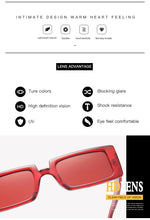 Load image into Gallery viewer, 2022 Fashion Square Sunglasses Women Designer Luxury Men/Women Cat Eye Sun Glasses Classic Vintage UV400 Outdoor Oculos De Sol