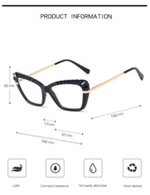 Load image into Gallery viewer, New Vintage Metal Square Anti-blue Glasses Frame Women Fashion Computer Transparent Eyeglasses Female Spectacles Oculos Feminino