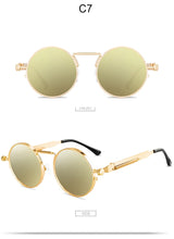 Load image into Gallery viewer, 2022 Classic New Punk Sunglasses Women Anti-reflective Mirror Round Metal Sun Glasses Vintage Men New Spring Glasses Uv400