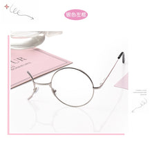 Load image into Gallery viewer, Lolita retro half-frame gear monocle student secondary element personalized glasses