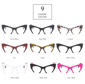 Retro Women Half Frame Cat Eye Glasses Frames Fashion Optical Frame