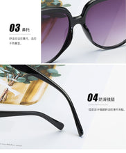 Carica l'immagine nel visualizzatore di Gallery, Sunglasses Women Cat Eye  Brand Designer Fashion Coating Mirror Sexy Cateye Sun Glasses  Women's Glasses