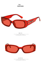 Load image into Gallery viewer, 2022 Luxury Italy  Designer  Lady Square Sunglasses Women Vintage Transparent yellow blue Sun Glasses For Female UV400
