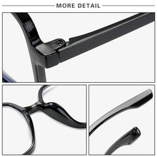 Load image into Gallery viewer, Retro Computer Spectacles Clear Glasses Frame Women Men Transparent Lens Myopia Optical Eyeglasses Oversized Square Frames