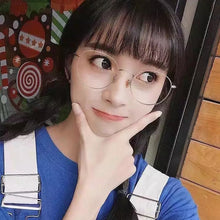 Load image into Gallery viewer, Cute 3D Panda Glasses Anti-Blue Light Anti-Radiation Glasses Round Shaped Fashion for Women TC21