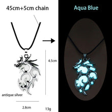 Load image into Gallery viewer, Luminous Glowing Arrow Pendant Necklace Knight Spear Necklace Glow In The Dark Pike Necklace for Women Men Halloween Gift