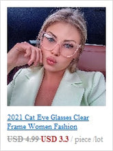 Carica l&#39;immagine nel visualizzatore di Gallery, Cat Eye glasses Frame Women Retro Black Clear Optical Glasses Frame Spectacle Gafas oculos eyewear Transparent fake glasses 2022