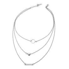 Load image into Gallery viewer, 2020 Bohemian Natural Stone Beads Hearts Birds Leaves Chain Necklaces Pendants for Women Vintage Multi Layer Jewelry Collar